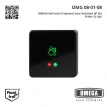 OMEGA NoTouch El Sensörü Sıva Üstü Kare (IP 65) SİYAH 12-24V