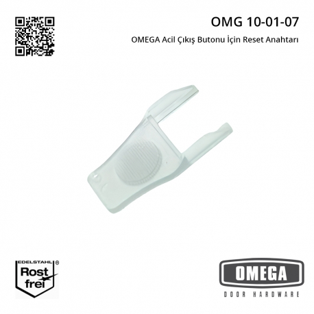 OMEGA Acil Çıkış Butonu İçin Reset Anahtarı