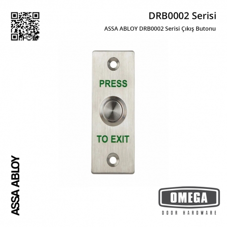 ASSA ABLOY DRB0002 Serisi Çıkış Butonu