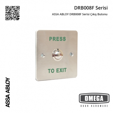 ASSA ABLOY DRB008F Serisi Çıkış Butonu
