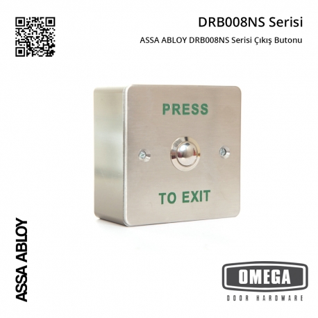 ASSA ABLOY DRB008NS Serisi Çıkış Butonu